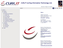Tablet Screenshot of curlit.com